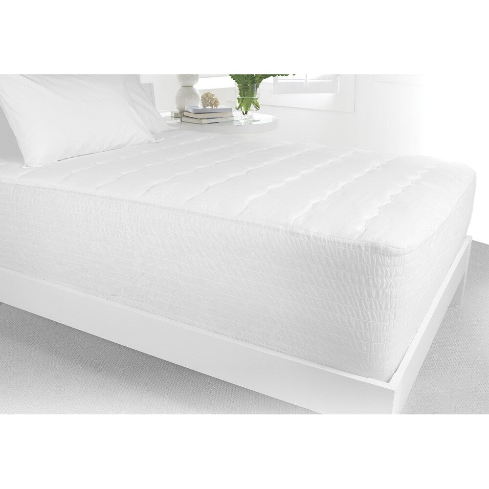 LC Ultra Luxe Knit Mattress Pad - White