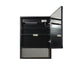 LED Bathroom Medicine Cabinet with Mirror and Shelf - 20*28