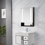 LED Bathroom Medicine Cabinet with Mirror and Shelf - 20*28