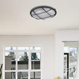 LED Flush Mount Ceiling Light 9.5"W X 5"H - 9.5"