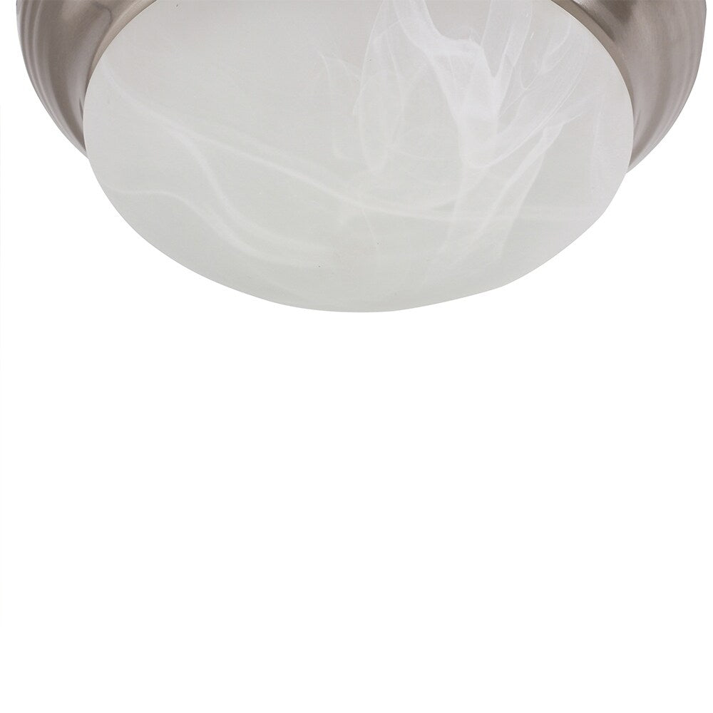 LED Flush Mount Ceiling light in Brushed Nickel