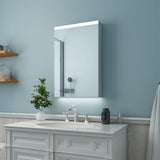 LED Lighted Bathroom Medicine Cabinet with Mirror