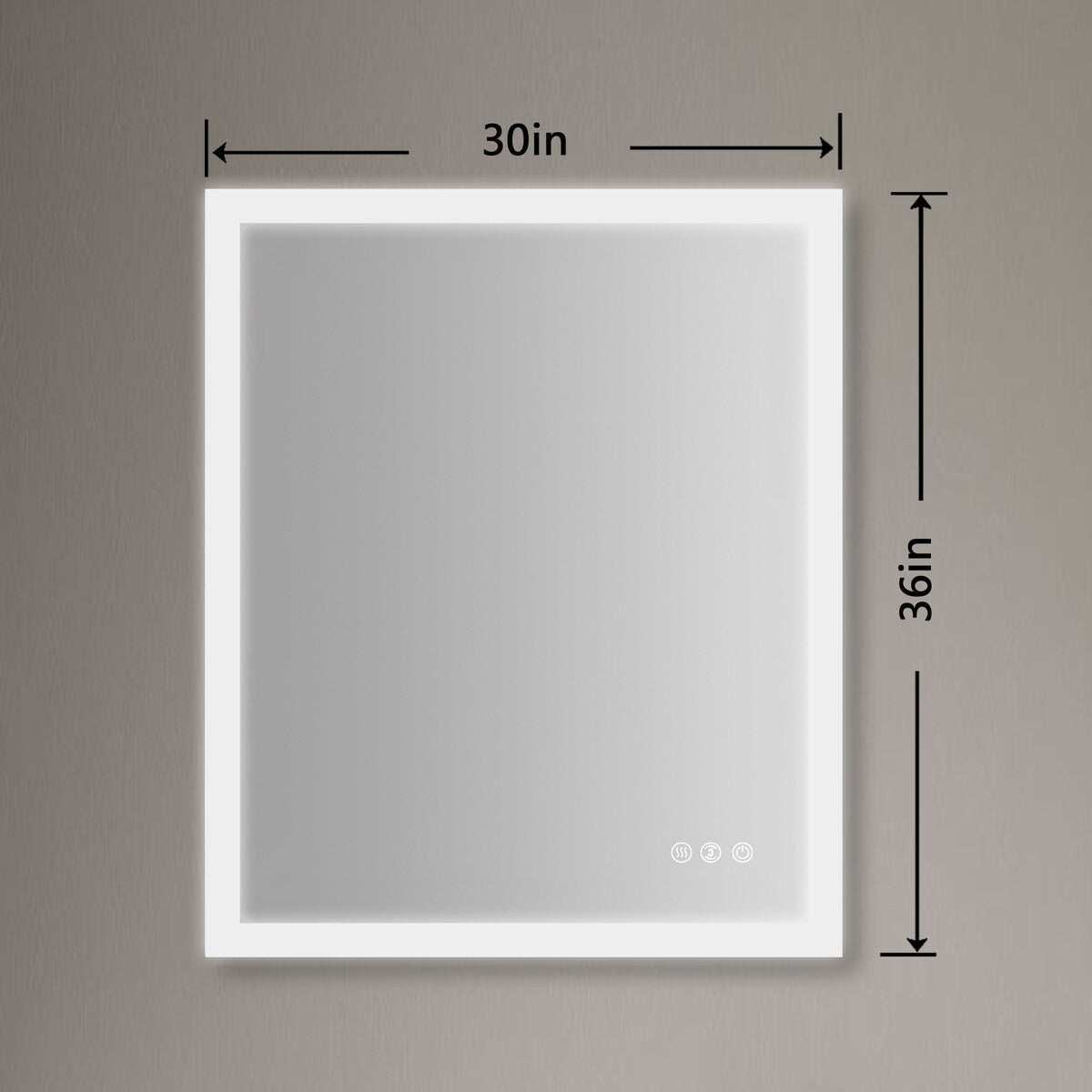 LED Lighted Bathroom Vanity Mirror