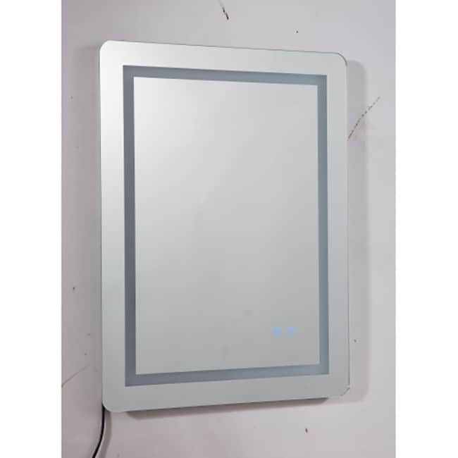 LED Lighted Bathroom Wall Mounted Mirror with High Lumen - 37.4*30*4.3