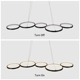 LED Lights 55W Flush Mount Ceiling Light Not Dimmable Pendant Lighting