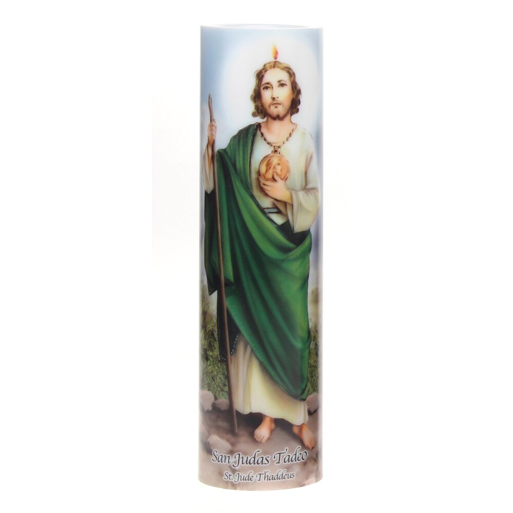 LED St. Jude Prayer Candle