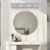 LED Stainless Steel Vanity Lights, 4-Lights Acrylic Bathroom Light