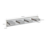 LED Stainless Steel Vanity Lights, 4-Lights Acrylic Bathroom Light