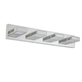 LED Stainless Steel Vanity Lights, 4-Lights Acrylic Bathroom Light