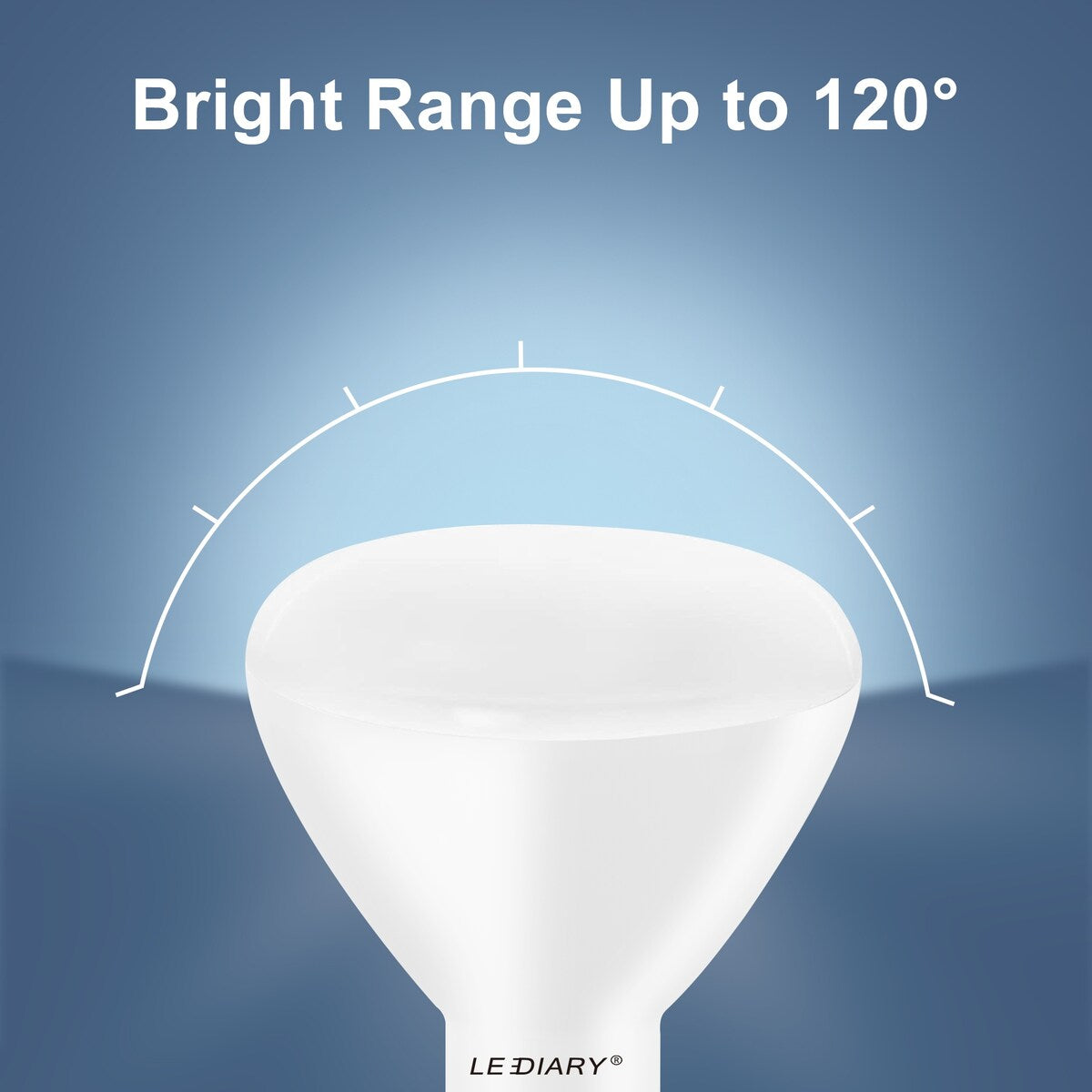 LEDIARY 6-Pack BR30 LED Recessed Light Bulbs ETL Listed LED Bulb for Cans 5000K Daylight, 8W=65W 850LM Indoor Flood Lights