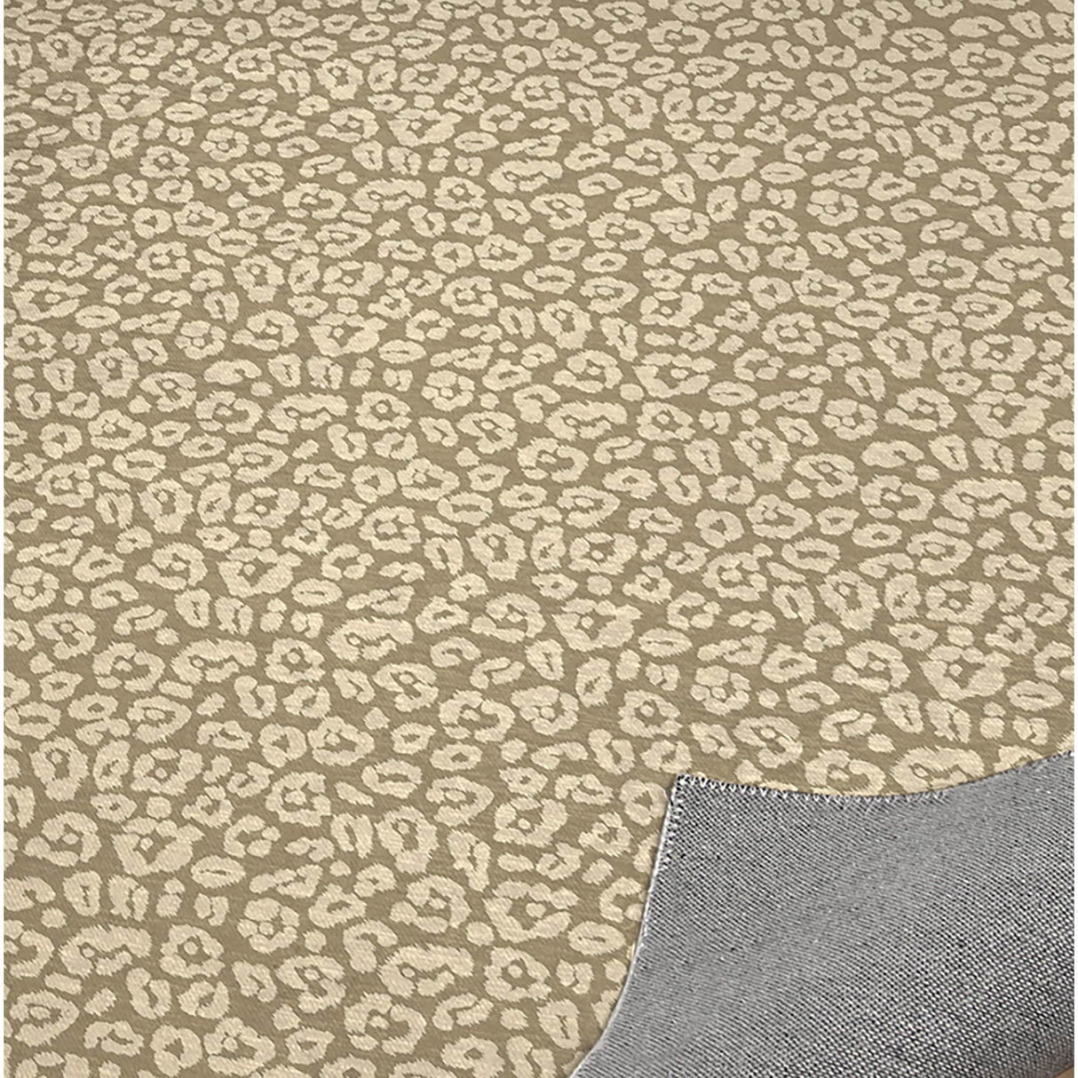 LEOPARD PRINT BEIGE Kitchen Mat By Kavka Designs