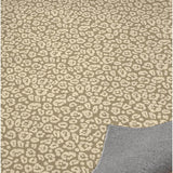 LEOPARD PRINT BEIGE Kitchen Mat By Kavka Designs