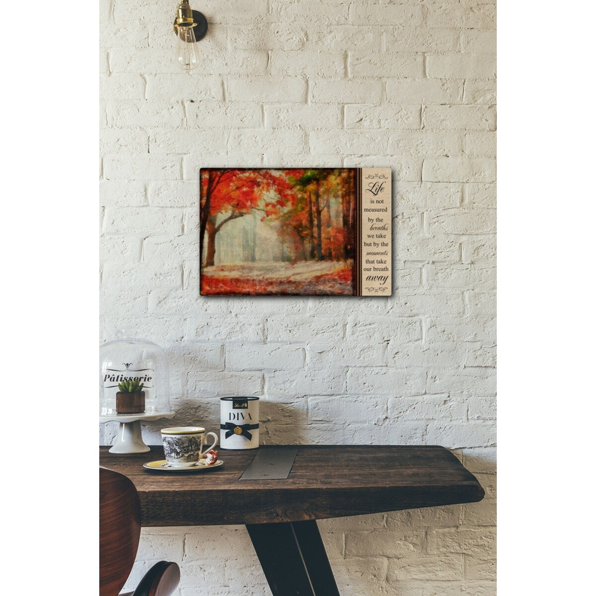 LIFE LANDSCAPE 20x16 Gallery Wrapped Stretched Canvas