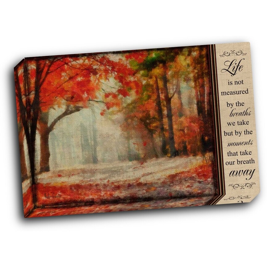 LIFE LANDSCAPE 20x16 Gallery Wrapped Stretched Canvas