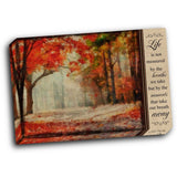 LIFE LANDSCAPE 20x16 Gallery Wrapped Stretched Canvas