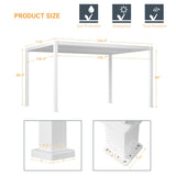 LIVOOSUN LED 10x13ft Aluminum Patio Louvered Pergola with Solar Panel