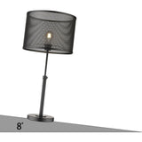 LMS Modern Table Lamp,Classical Industrial Bedside Lights