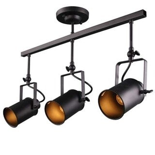 LNC Adjustable Track Lighting Ceiling Light 3-Light Spotlight