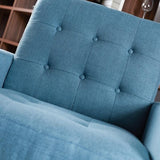 LOKATSE Oriental-style Indoor Accent Sofa Chair