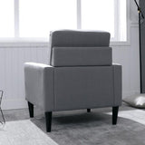 LOKATSE Oriental-style Indoor Accent Sofa Chair