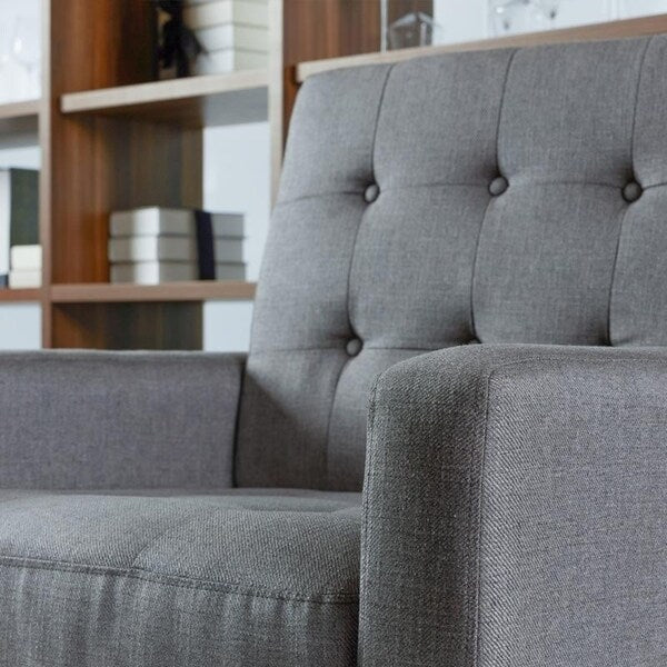 LOKATSE Oriental-style Indoor Accent Sofa Chair