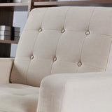 LOKATSE Oriental-style Indoor Accent Sofa Chair