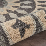 Sevita Modern Floral Bloom Mandala Rug