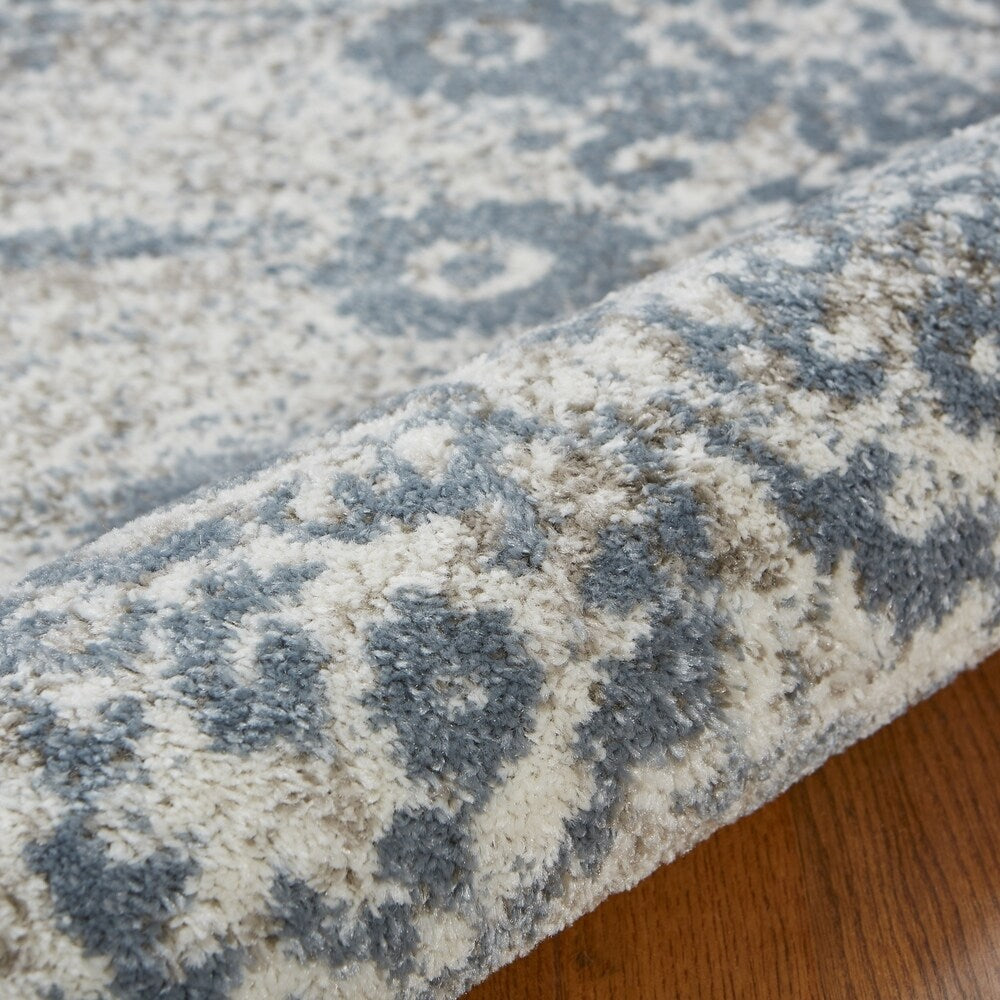 Sevita Gardenia / Blue Area Rug ( 5'2" x 7'2" ) - 5'2" x 7'2"