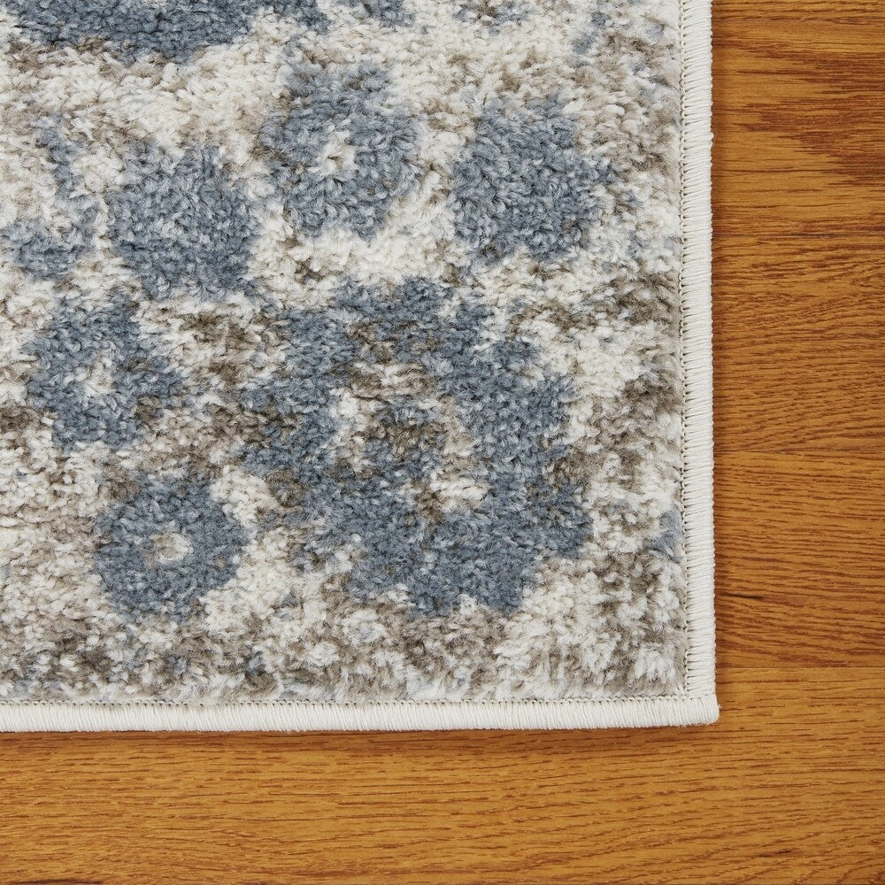 Sevita Gardenia / Blue Area Rug ( 5'2" x 7'2" ) - 5'2" x 7'2"