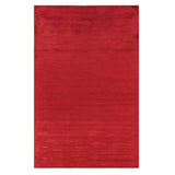 Sevita Red Rectangle Solid Area Rug (5' x 7'9) - 5' x 7'9"/Surplus