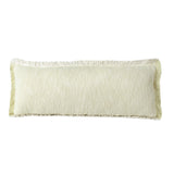 Sevita Two-Tone Cotton Fringe Throw Pillow