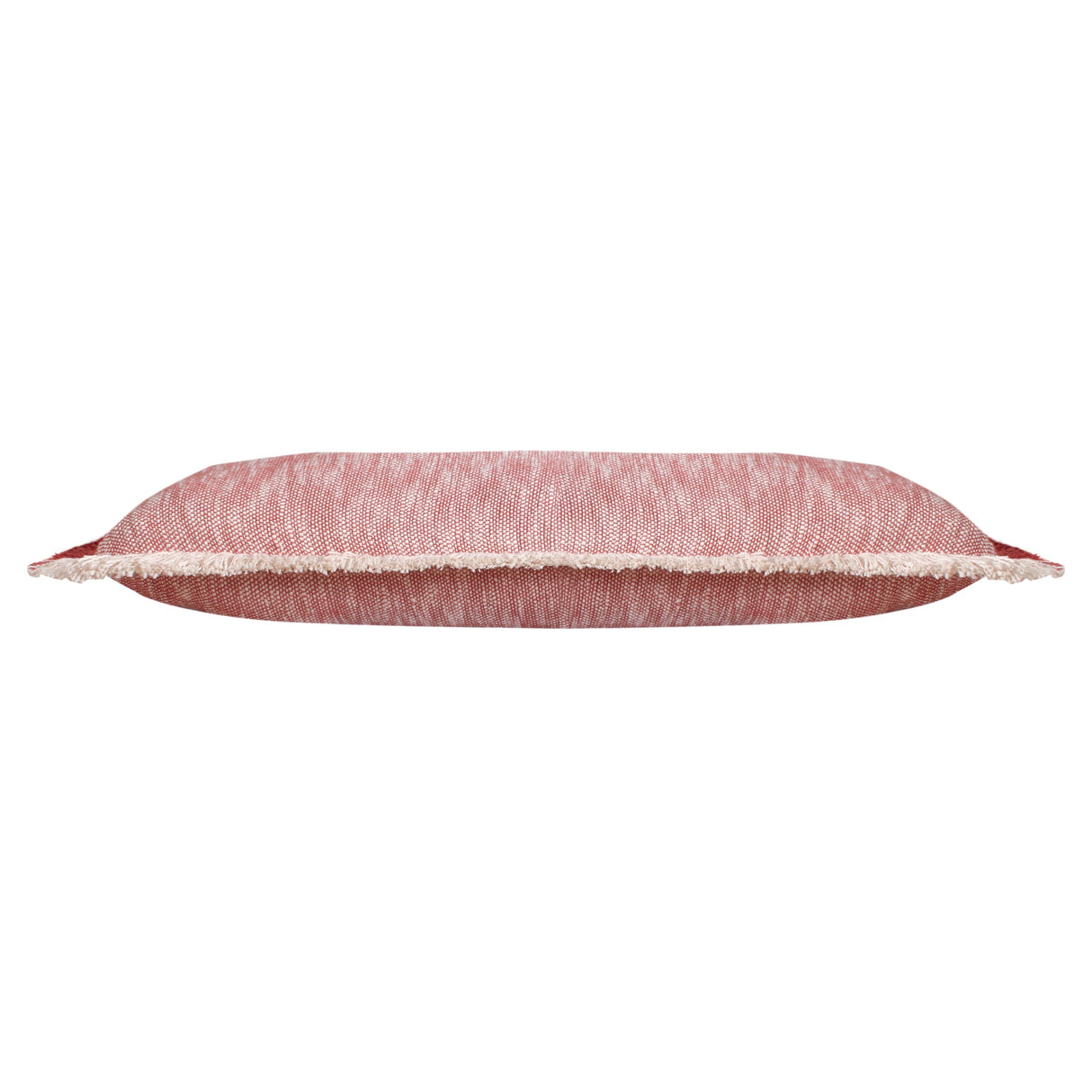 Sevita Two-Tone Cotton Fringe Throw Pillow