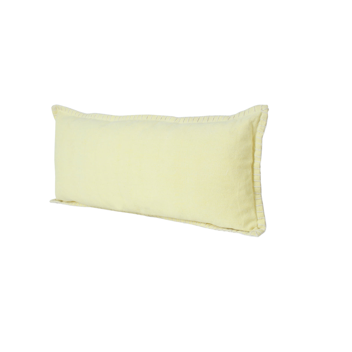 Sevita Vita Embroidered Edge Cotton Throw Pillow, Single or Set of 2