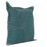 Sevita Vita Embroidered Edge Cotton Throw Pillow, Single or Set of 2