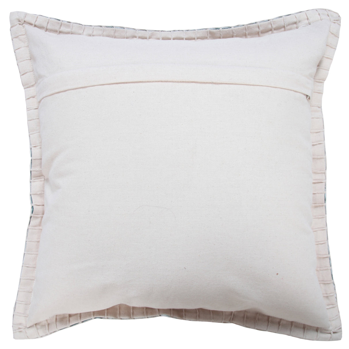 Sevita Vita Embroidered Edge Cotton Throw Pillow, Single or Set of 2