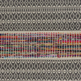 Sevita Geometric Chindi Area Rug