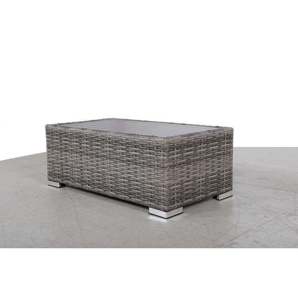 LSI 12 Piece Rattan Sectional Seating Group with Cushions