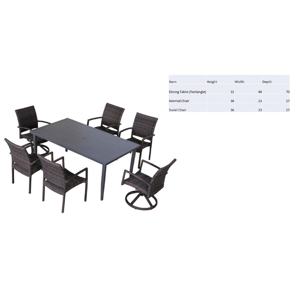 LSI 5 Piece Dining Sets with Chairs