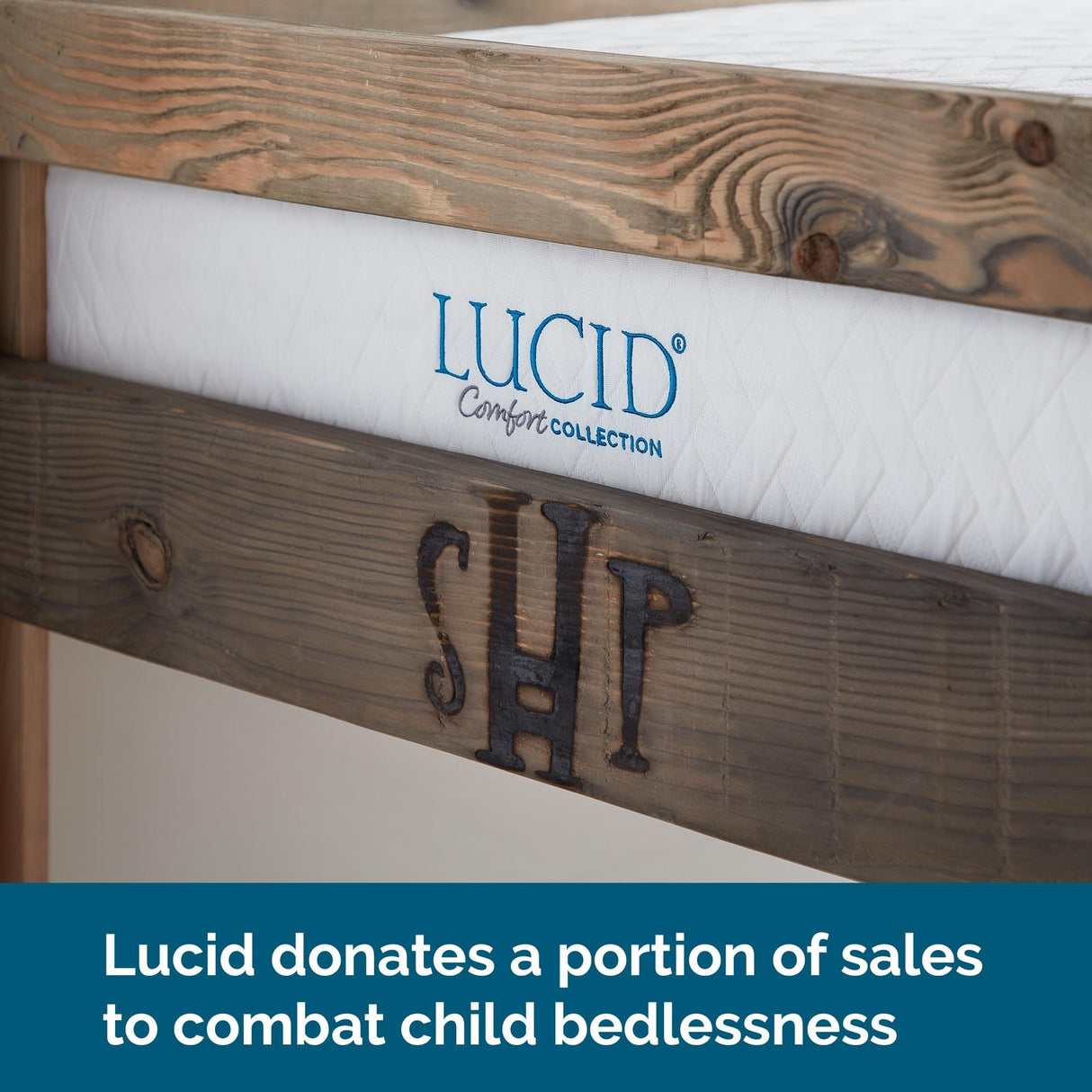 Lucid Comfort Collection 10-inch Gel Memory Foam Mattress and Deluxe Adjustable Bed Set