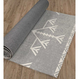 LUCY LIGHT GREY Laundry Mat By Kavka Designs