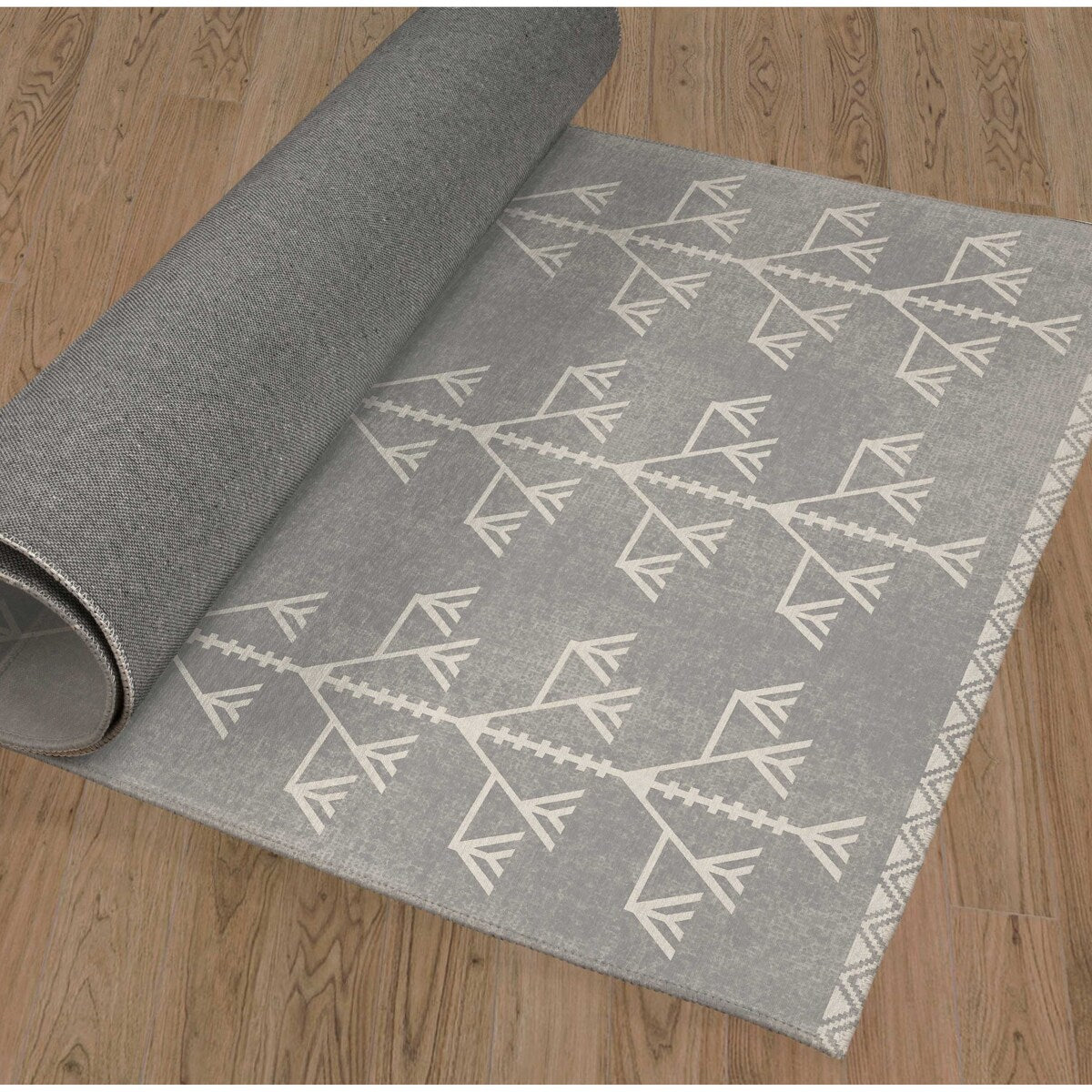 LUCY LIGHT GREY Laundry Mat By Kavka Designs