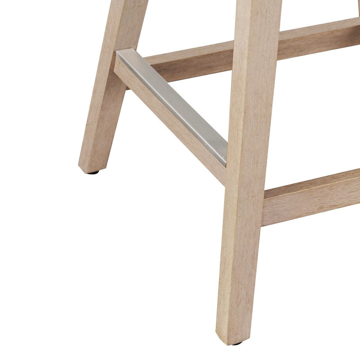 LUE BONA 26 in. Counter Height Upholstered Wood Frame Swivel Bar Stool with Farbic Seat - 19.6"D x 19.6"W x 37"H