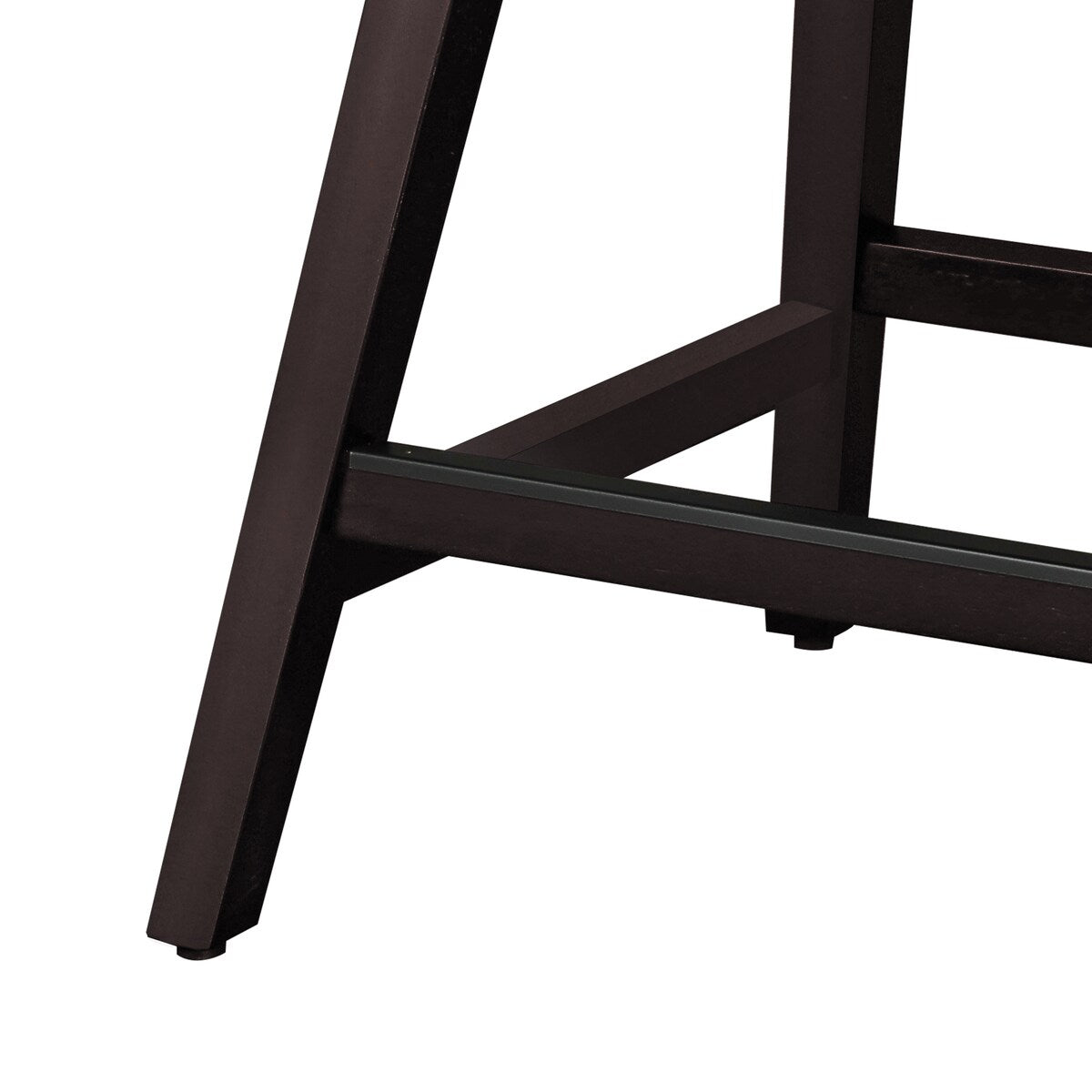 LUE BONA 26 in. Counter Height Upholstered Wood Frame Swivel Bar Stool with Farbic Seat - 19.6"D x 19.6"W x 37"H