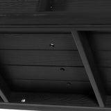 LUE BONA Plastic Raised Garden Bed with Legs Elevated Planter Box for Backyard, Patio, or Balcony - 46.5"L x 17.7"W x 28.7"H
