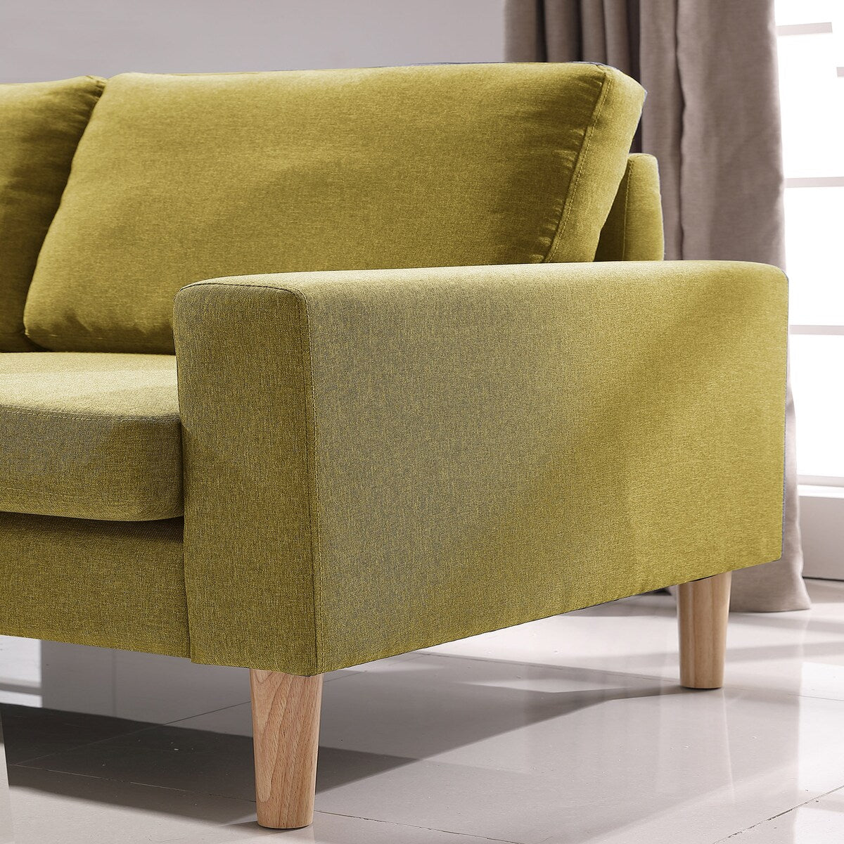 LUXMOD Sectional Sofa Left Hand Facing Fabric