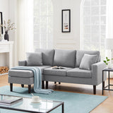 LUXMOD Sectional Sofa Left Hand Facing Fabric