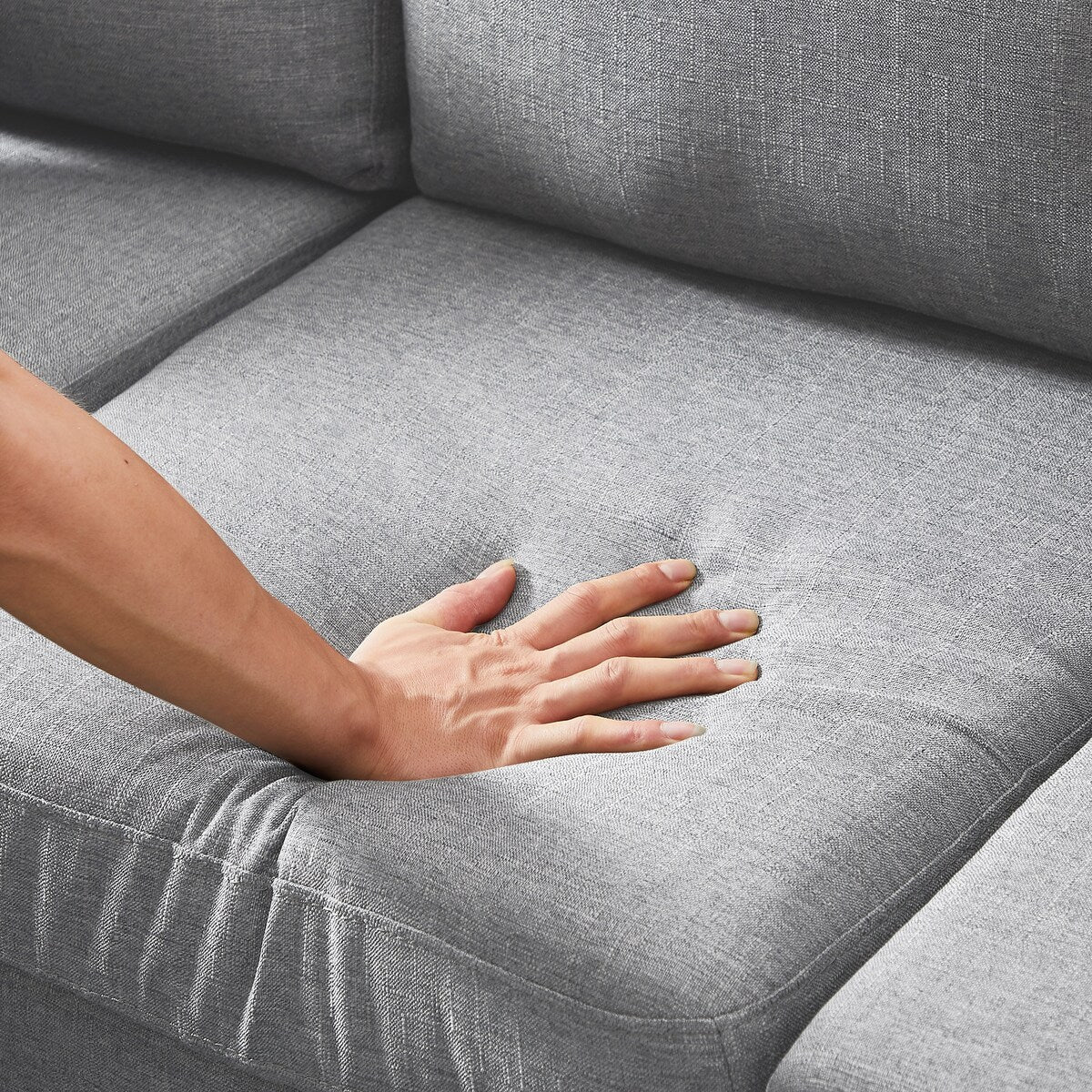 LUXMOD Sectional Sofa Left Hand Facing Fabric