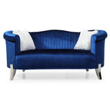 LYKE Home Blue Loveseat