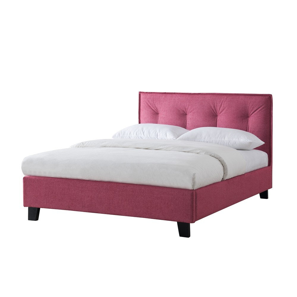 LYKE Home Faded Pink Platform Bed