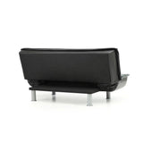 LYKE Home Faux Leather Sofa Bed